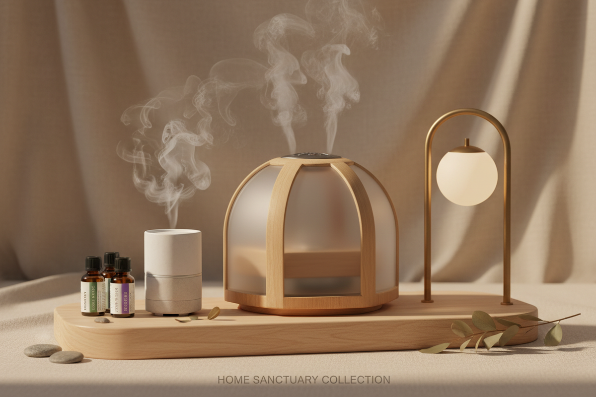 A perfectly curated trio of sauna, aromatherapy, and ambient lighting solutions designed to convert any room into a holistic sanctuary. Ideal for homeowners who want a cohesive wellness upgrade without renovation.
