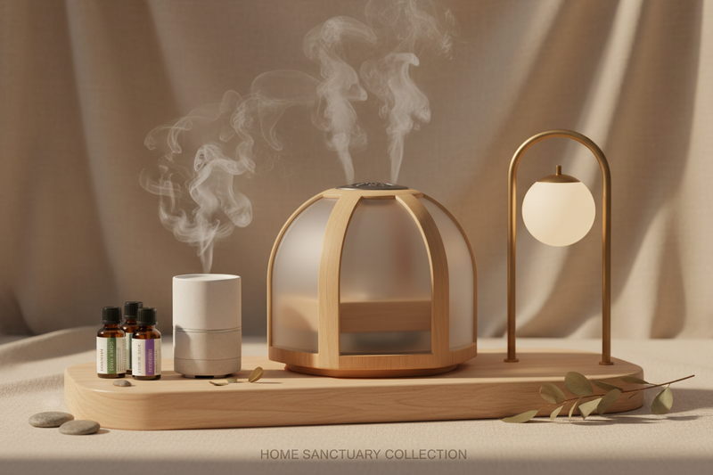 A perfectly curated trio of sauna, aromatherapy, and ambient lighting solutions designed to convert any room into a holistic sanctuary. Ideal for homeowners who want a cohesive wellness upgrade without renovation.